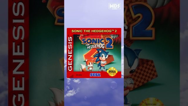 Sonic The Hedgehog 2 🌀 - Aquatic Ruin Zone Act 1 Part 2 - Sega Genesis - Retro Gaming #shorts