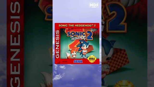Sonic The Hedgehog 2 🌀 - Aquatic Ruin Zone Act 1 - Sega Genesis - Retro Gaming #shorts
