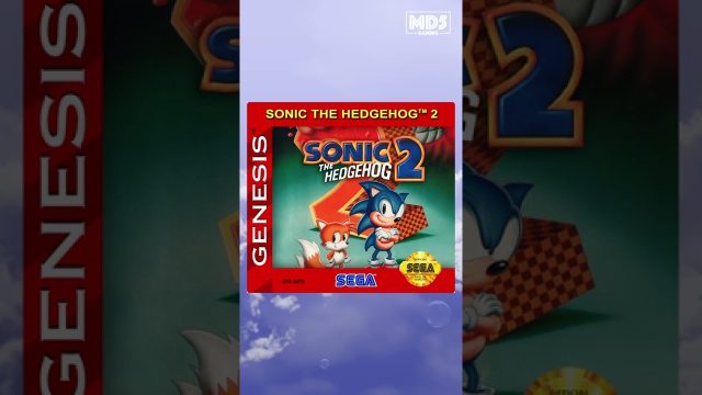 Sonic The Hedgehog 2 🌀 - Chemical Plant Zone Act 1 Part 2 - Sega Genesis - Retro Gaming #shorts