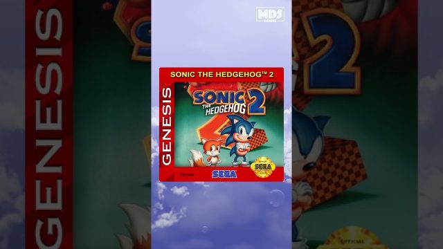 Sonic The Hedgehog 2 🌀 - Chemical Plant Zone Act 2 - Sega Genesis - Retro Gaming #shorts