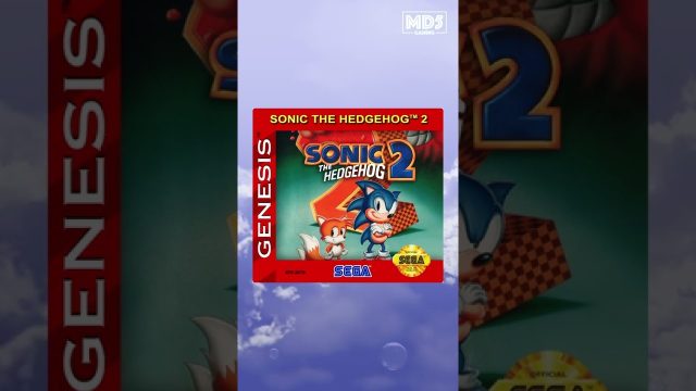 Sonic The Hedgehog 2 🌀 - Emerald Hill Zone Act 1 Music P4 - Sega Genesis - Retro Gaming #shorts