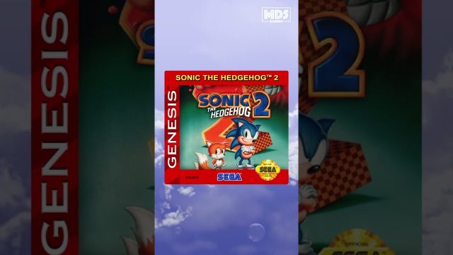 Sonic The Hedgehog 2 🌀 - Emerald Hill Zone Act 3 Music P1 - Sega Genesis - Retro Gaming #shorts
