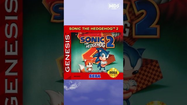 Sonic The Hedgehog 2 🌀 - Options Menu Music - Sega Genesis - Retro Gaming #shorts