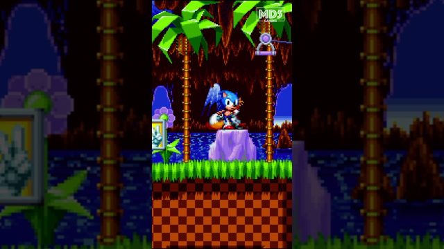Sonic The Hedgehog Teasing - Sonic Mania 🌀 - Green Hill Zone 1 - Xbox Series X Retro Gaming #shorts