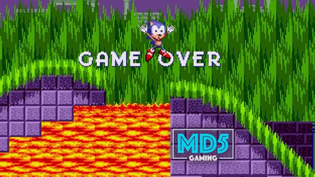 Sonic the Hedgehog 🌀 - Marble Zone Lava Death In 2 Seconds - Game Over - iPhone Gameplay