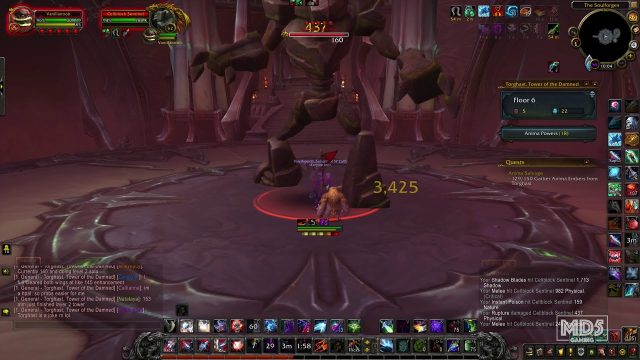 Soulforges Boss - Tower Of Torghast - WoW Shadowlands - Kyrian Horde Subtlety Rogue Gameplay