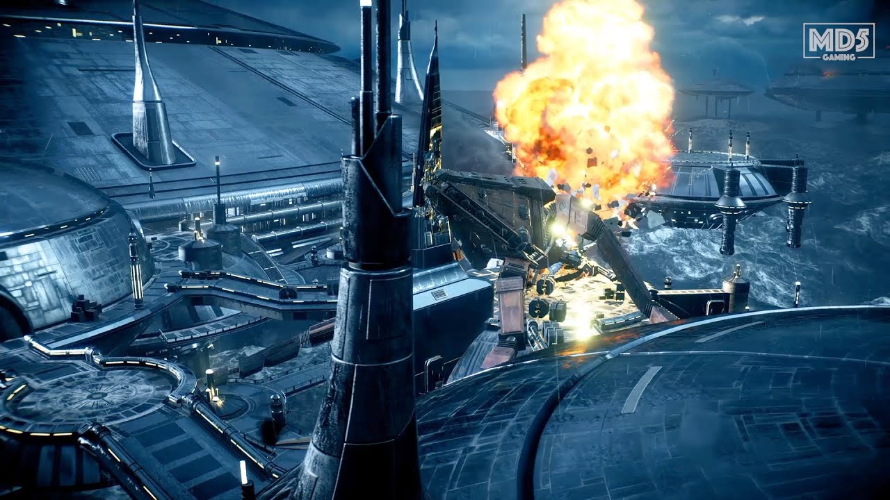 Star Wars Battlefront 2 Xbox Series X – Supremacy – Kamino – Republic vs Separatists Clone Wars Era – Video