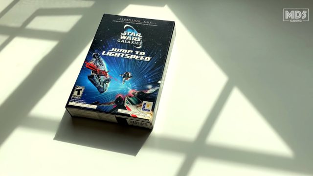 Star Wars Galaxies Jump To Lightspeed Box Cover Art - 4K HD - 2003-04 PC Gaming - Star Wars Music