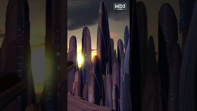 Star Wars KOTOR Taris Ambience - Sunset - Knights Of The Old Republic - Xbox - 2003 Gaming #shorts