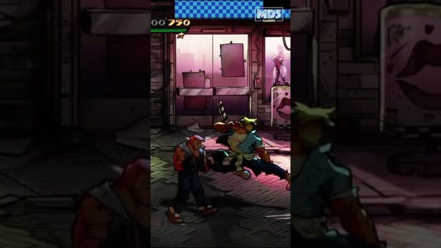 Streets of Rage 4 - Story Mode - Level 1 - Retro - Xbox Series X Cloud Gaming ASMR #Shorts
