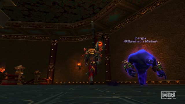 Synthwave Destruction Warlock Mog - Hallows End Seasonal Event - WoW Shadowlands