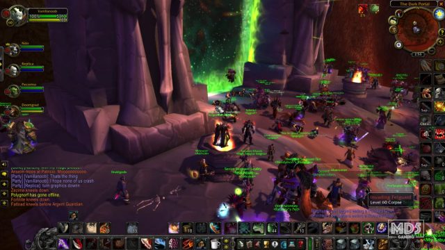 The Burning Crusade Classic Launch Day - Dark Portal - World of Warcraft TBC