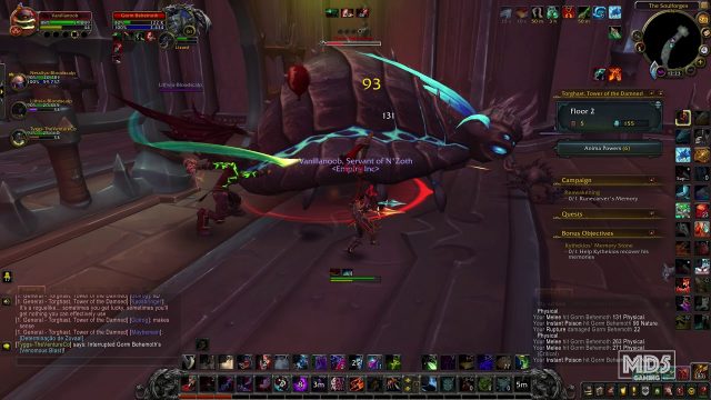 Tower Of Torghast Soul Forges - WoW Shadowlands - Kyrian - Horde Subtlety Rogue - PvE Gameplay