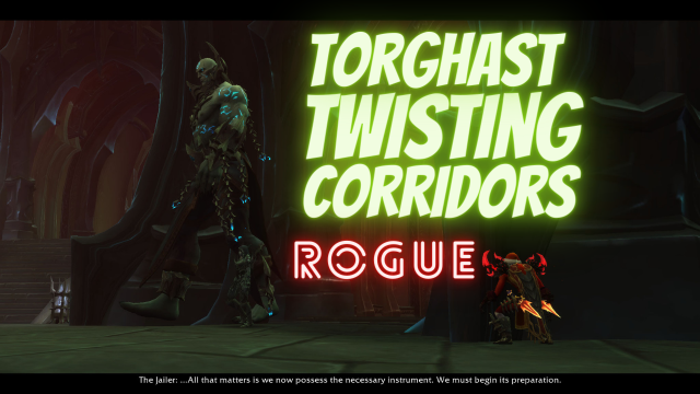 Tower Of Torghast Twisting Corridors WoW Shadowlands 9.0 - Kyrian Subtlety Rogue Gameplay