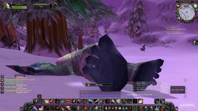 WoW Classic - Winterspring - Yeti Cave Leather Farm