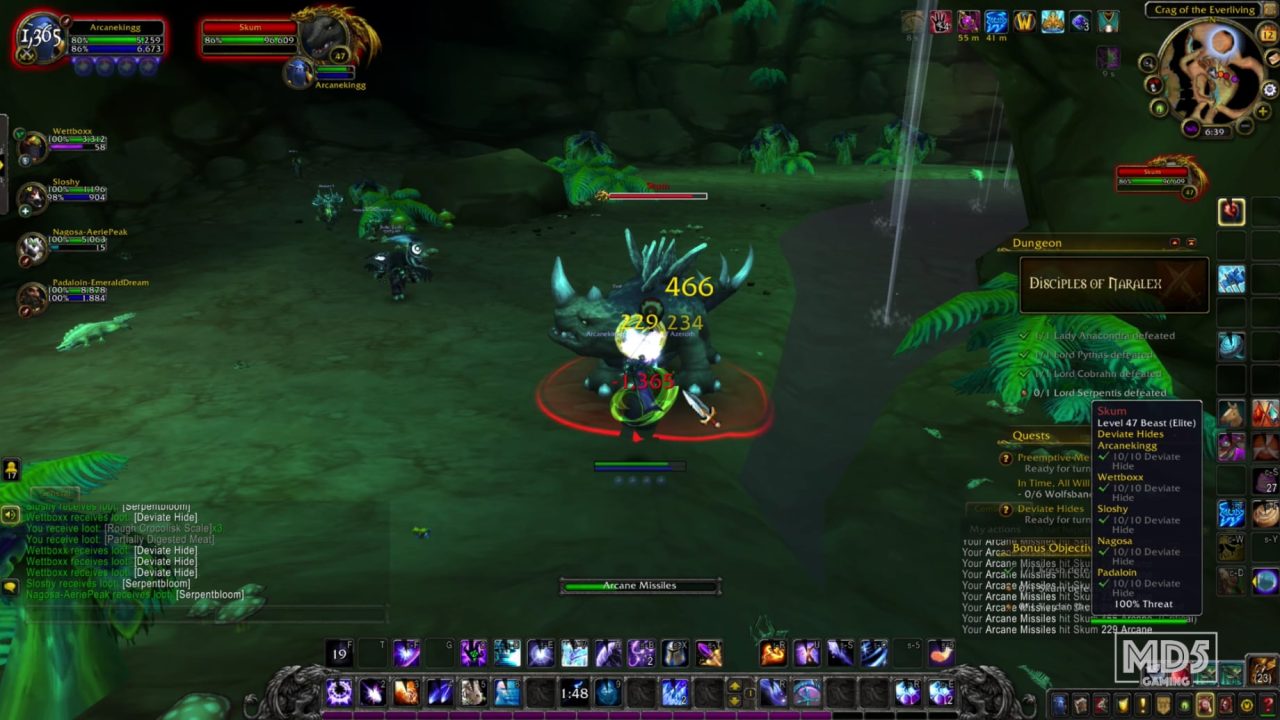 WoW Shadowlands 9.0 Arcane Mage Levelling Gameplay 1-50 – New Levelling Experience PvE Part 5 – Video