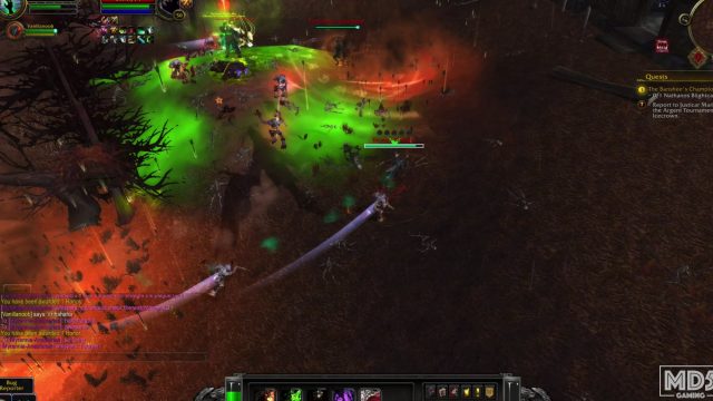 WoW Shadowlands Zombie Invasion Pre Nerf 9.0 PTR MAYHEM - Killing Nathanos - Icecrown - Level Squish