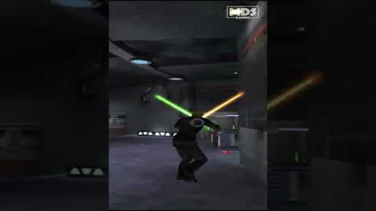 💥 Luke Skywalker vs Kyle Katarn 💥 - Jedi Knight - Jedi Academy - Xbox Star Wars Meme Gaming #shorts