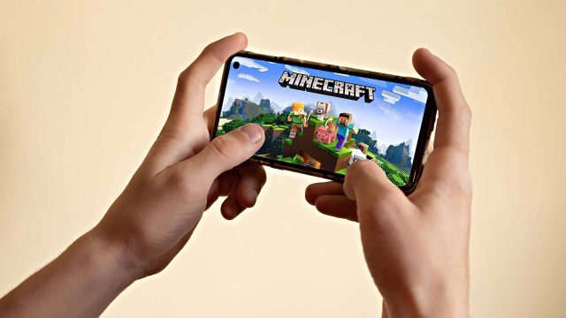 Minecraft On Mobile