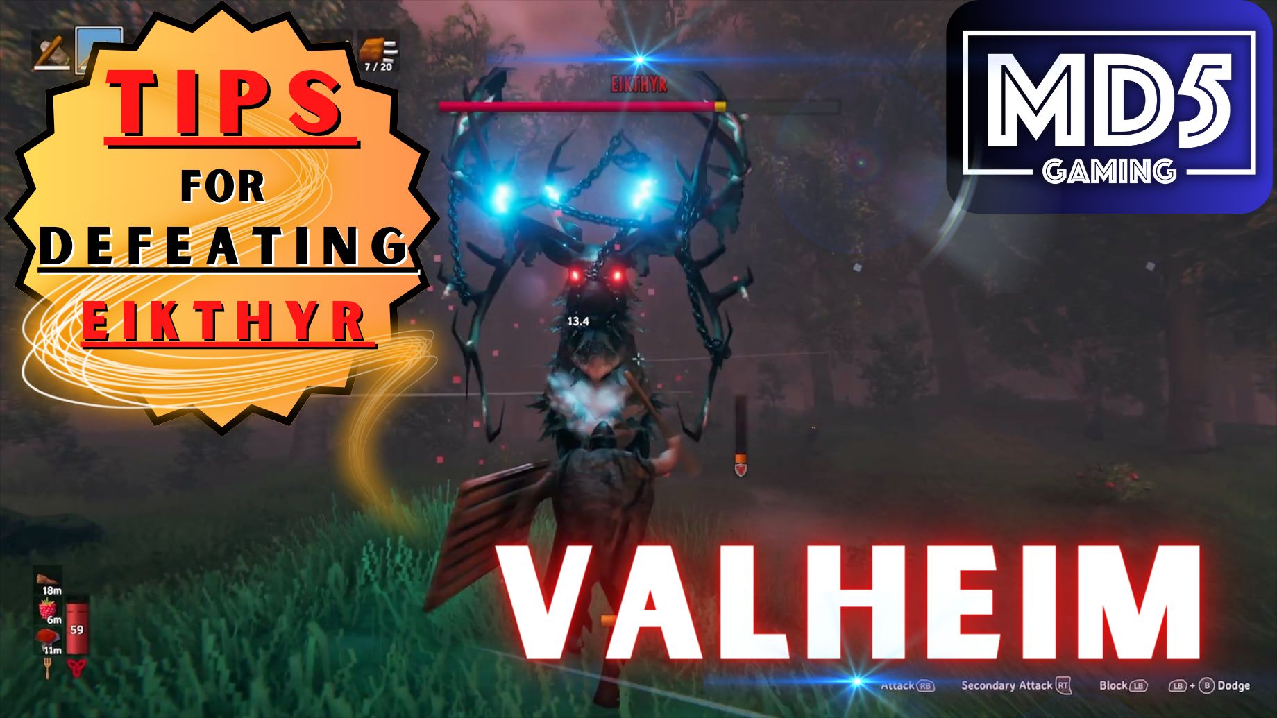 Guide To Defeat Eikthyr In Valheim