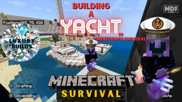 Tips For Building A Yacht In Minecraft Survival