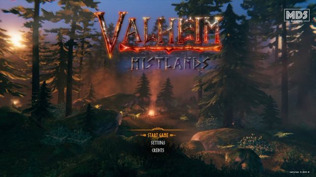 Valheim Main Menu