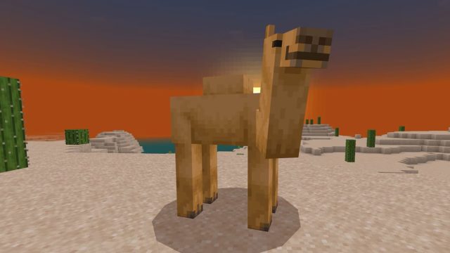 Camel Minecraft Mob In 1.20 Trails & Tales Update