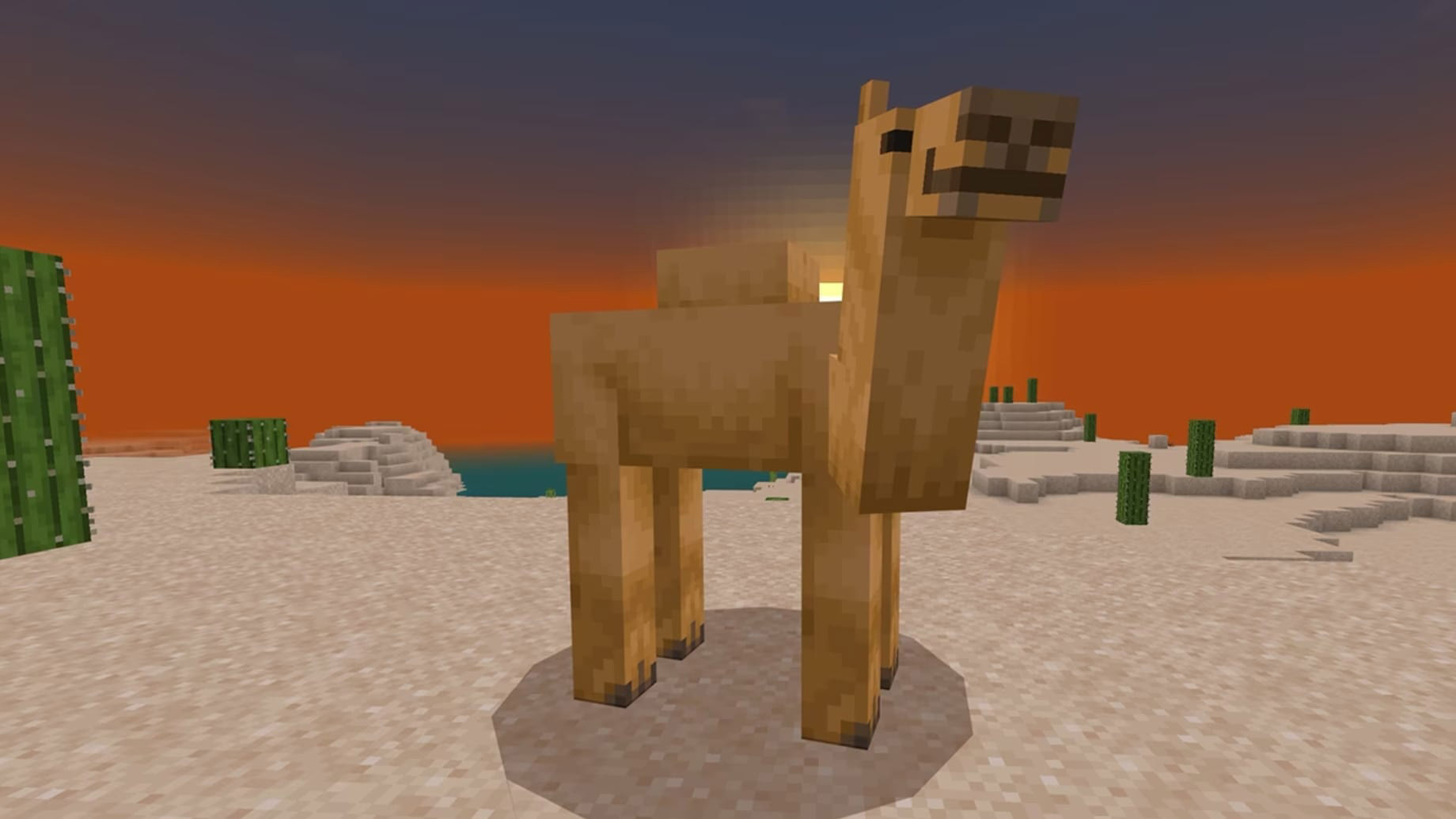 Camel Minecraft Mob In 1.20 Trails & Tails Update